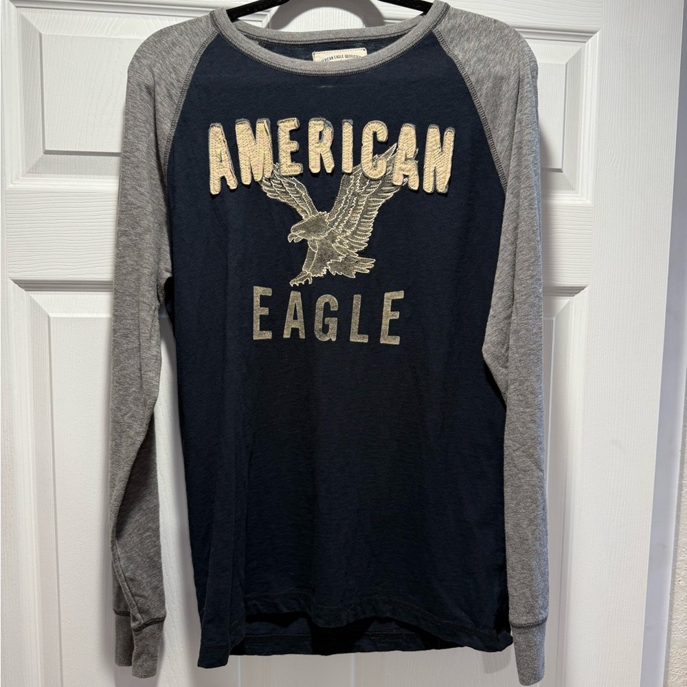 2000s American Eagle Outfitters Vintage Navy Tee